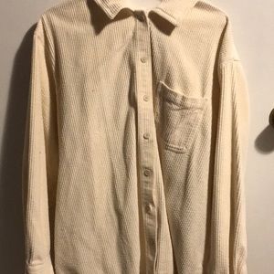Corduroy button up